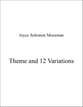 Theme and Twelve Variations piano sheet music cover